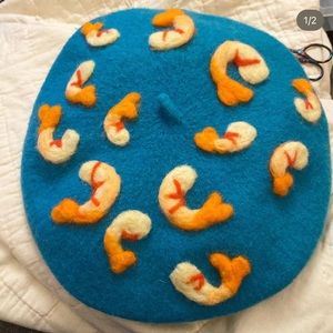 Shrimp, Shrimp, Beret! Unisex